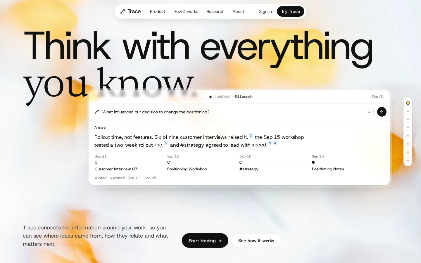 V2 Light Table homepage